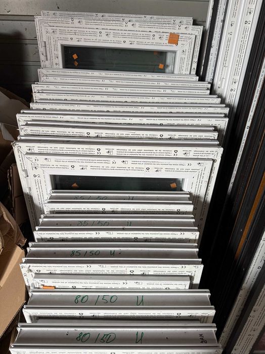 OKNA PCV białe każdy wymiar!!! CENNIK OPIS!!! WYSYŁKA 24H PL