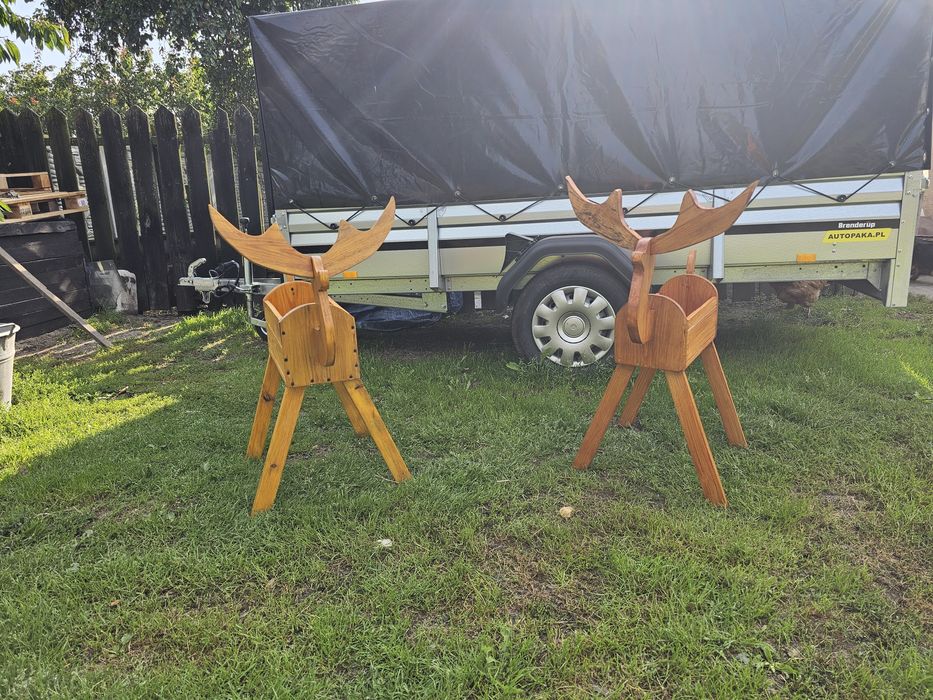 Jelonki kuferki skrzynki donice