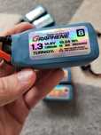 Akumulatory 8szt. LiPo 4s 1300mA 65C GRAPHENE TURNIGY