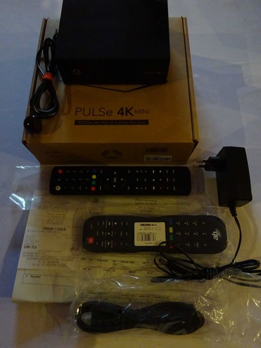 Tuner / Dekoder AB Pulse 4K mini DVB-S2X 2x pilot (lepszy od Vu+ Zero)
