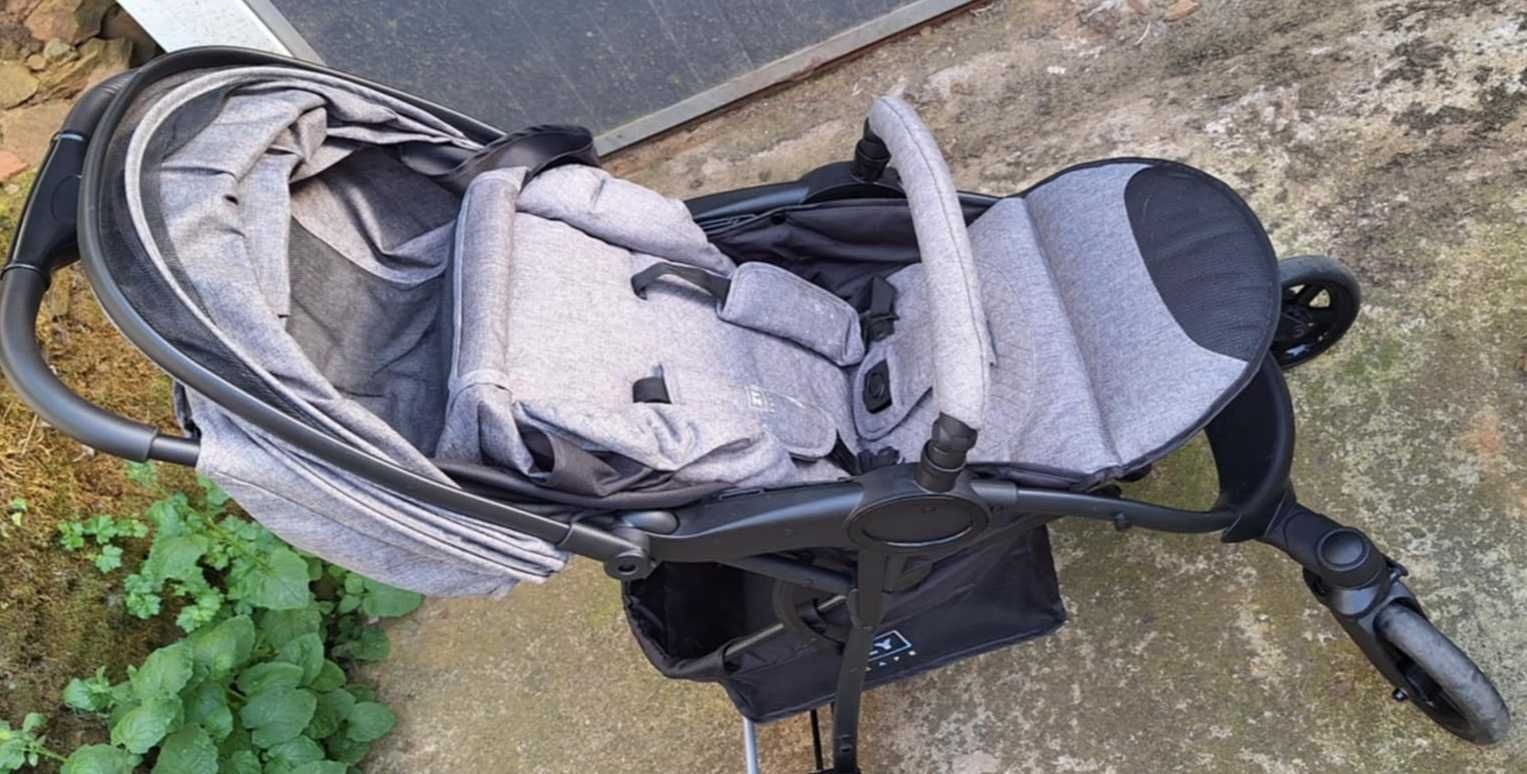 Conjunto de ovinho e carrinho de passeio