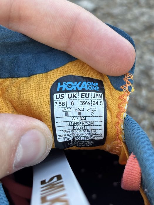 Женские Кроссовки Hoka Zinal 2022 Оригинал