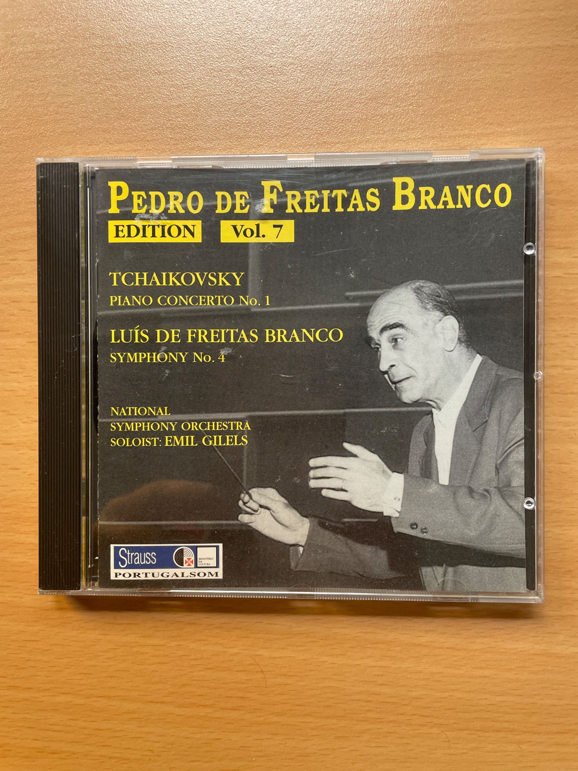 CD Pedro de Freitas Branco edição 7 (Tchaikovsky e L. Freitas Branco)