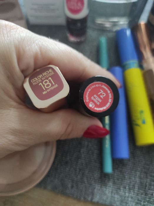 zestaw kosmetyków claresa,parze,Loreal, Eveline