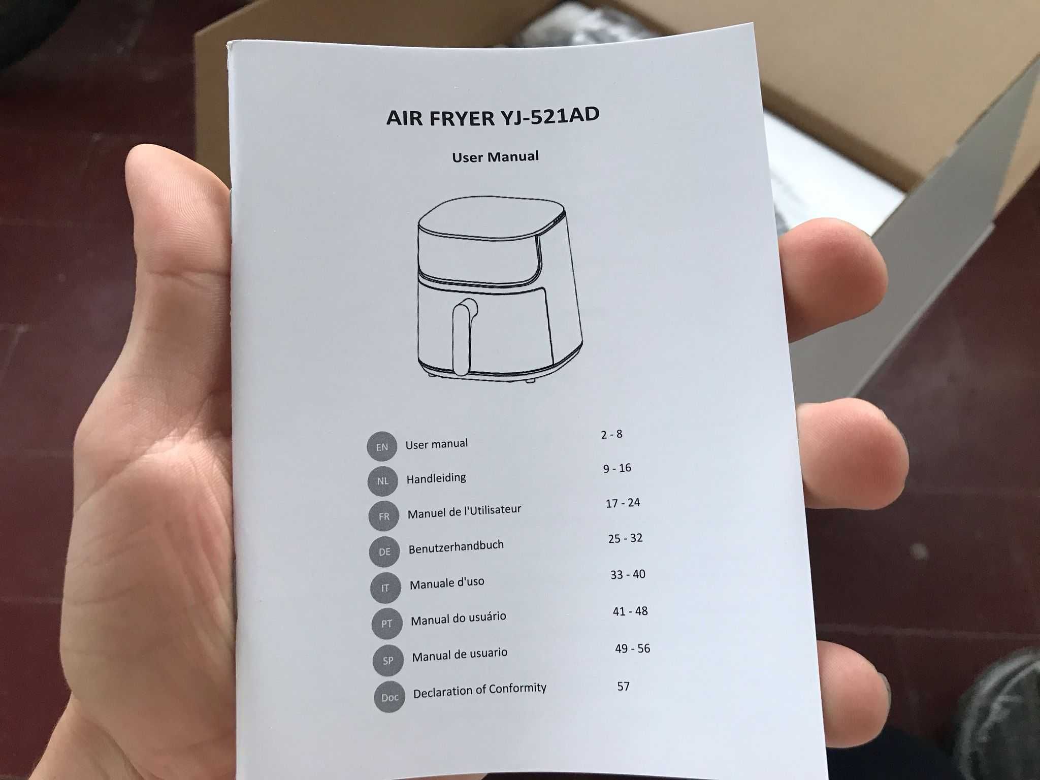 Air Fryer yj-521ad 5.5L