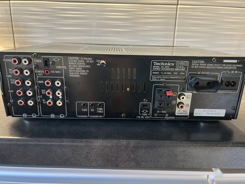 Technics wzmacniacz midi SU-x911
