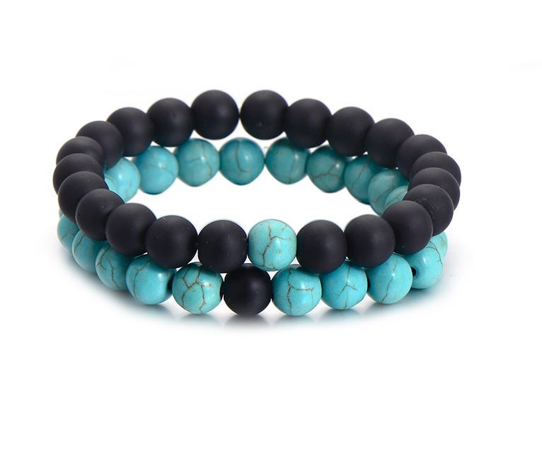 Pulseiras Casal - Pedras Naturais- Colecção Romantic