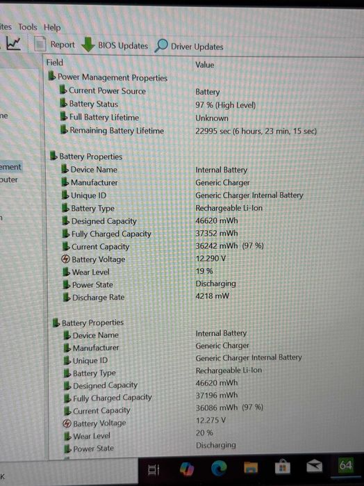 FHD IPS Getac S410 i5/16/1TB ssd/2 бат/LTE 4G ноутбук гарний стан №30