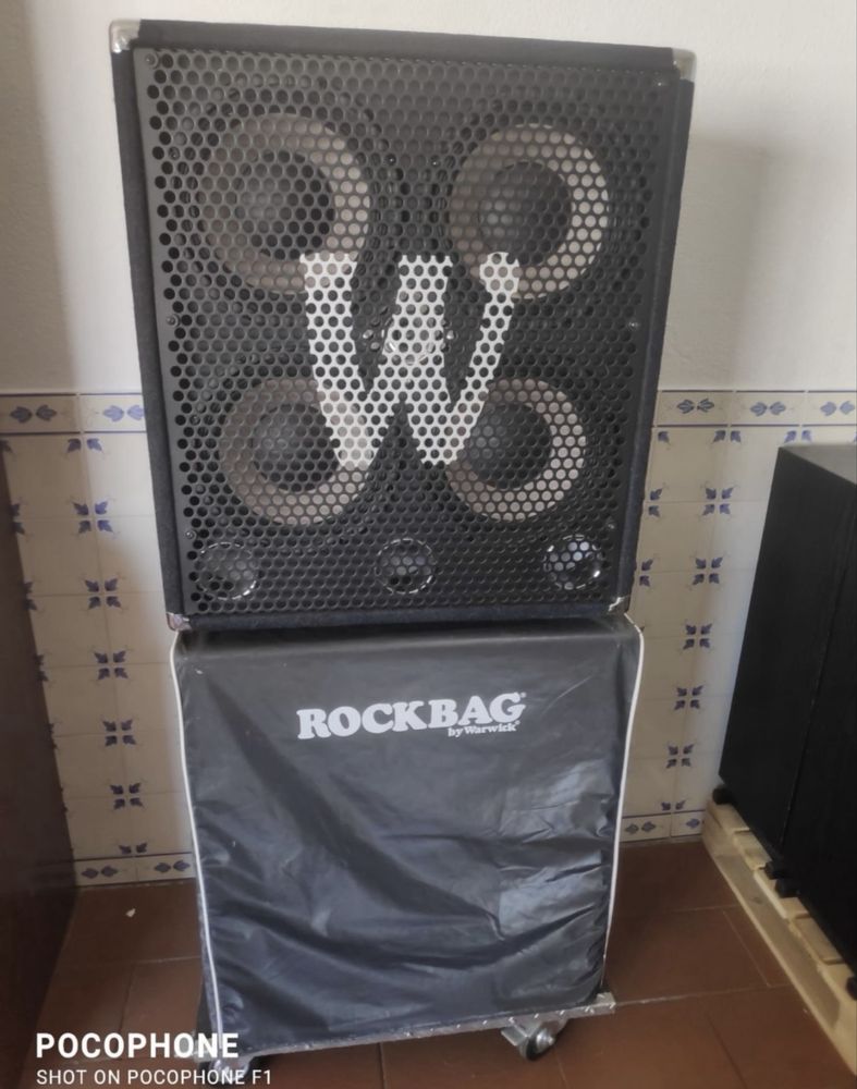 Warwick Tube Path 10.1 - Amplificador e 2 colunas