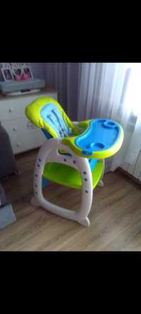Krzesełko do karmienia dziecięce 3w1