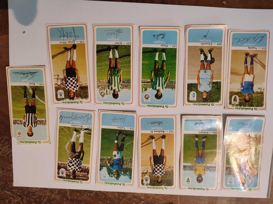 47 Cromos de Futebol antigos