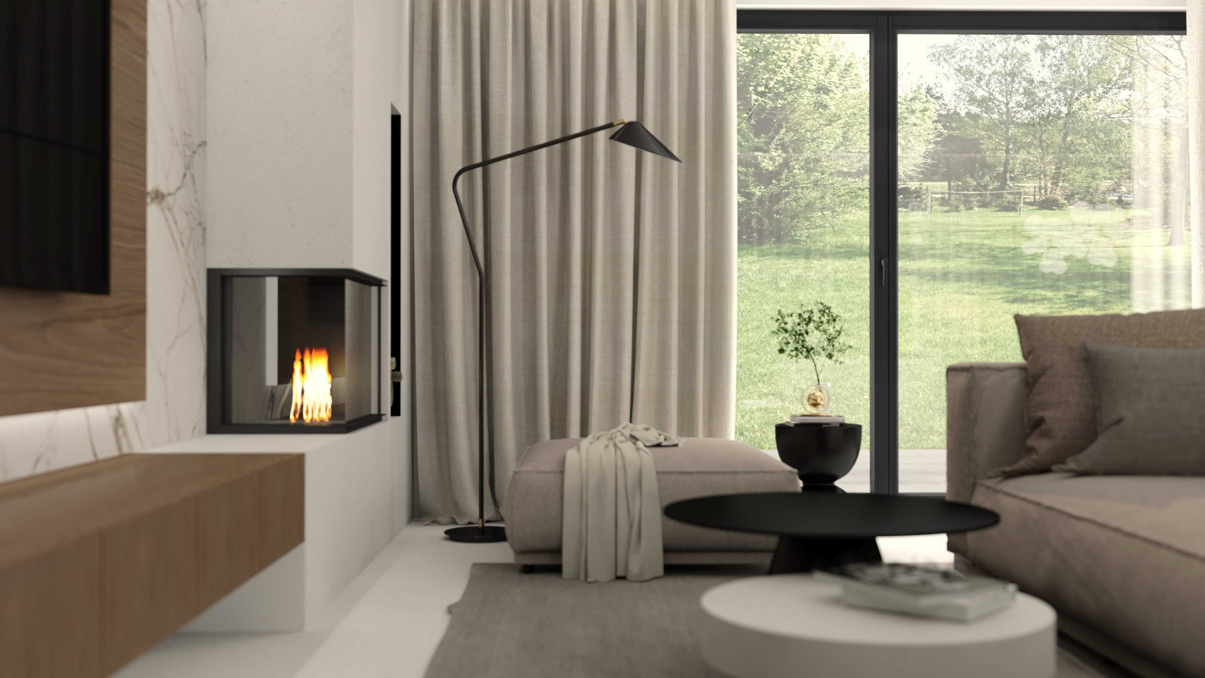 Projekty wnętrz - wizualizacje 3D - projektowanie - architekt wnętrz