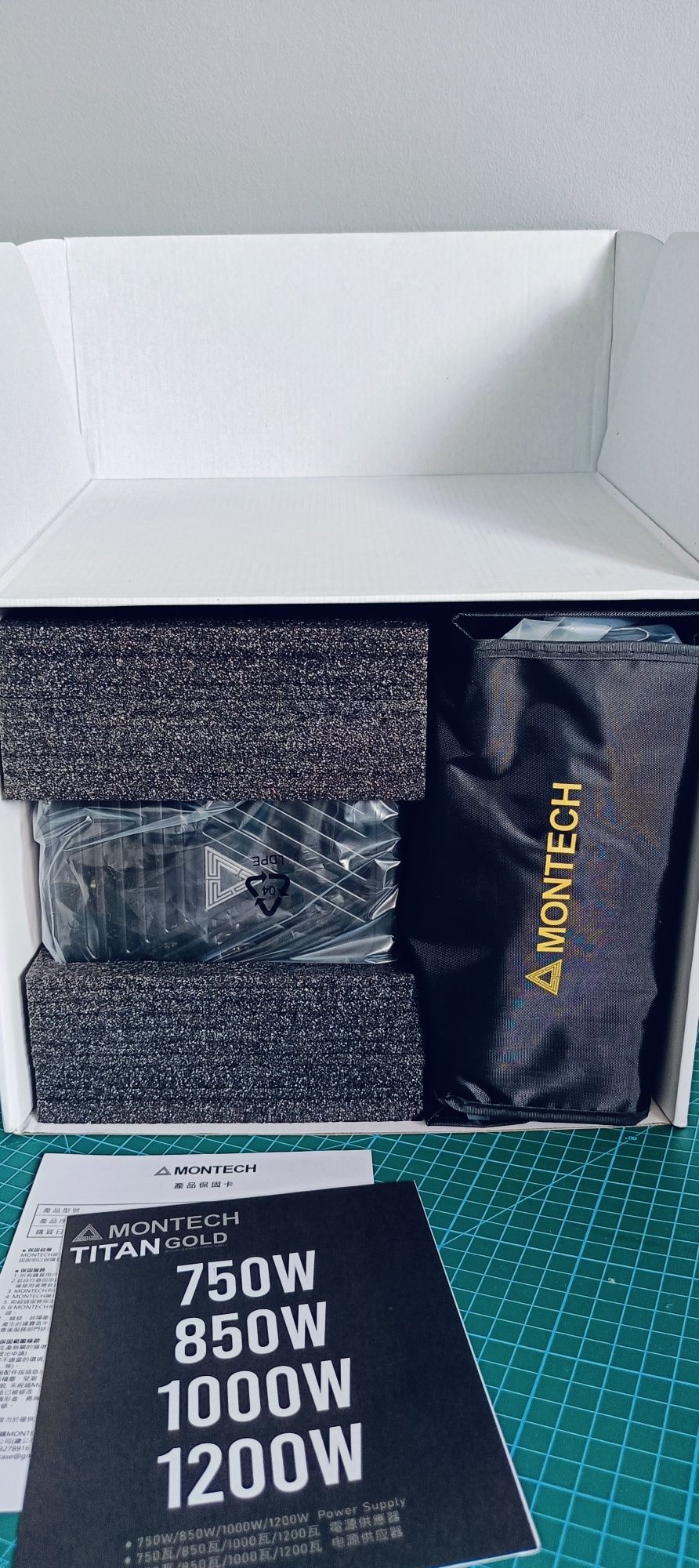 Блок живлення  модульний MONTECH TITAN GOLD 1000W