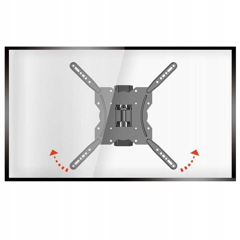 obrotowy uchwyt do telewizora monitora tv wieszak mocny XL 32"- 55"