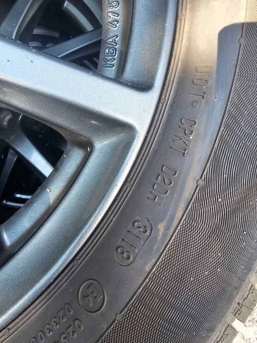 5x114.3 alufelgi kola zimowe 215/60/17