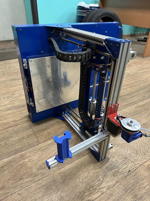 3D-принтер DIY металевий корпус, великий стіл, робочий стан