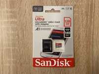 Nowa Karta Pamięci SANDISK ULTRA MICROSDXC 128 GB 140MB/S Okazja