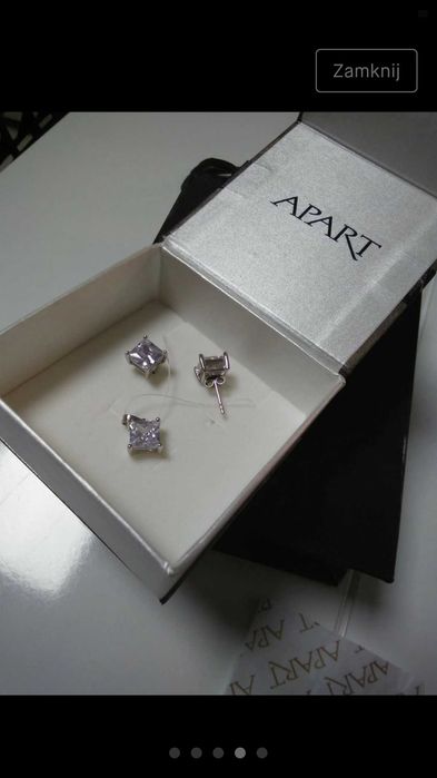 Komplet biżuterii APART nowy