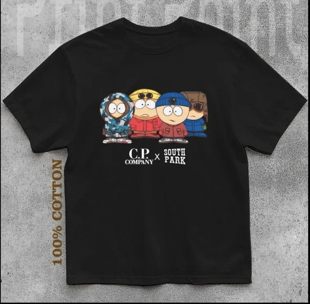T-shirt C.P. Company x south park, футболка сп компані