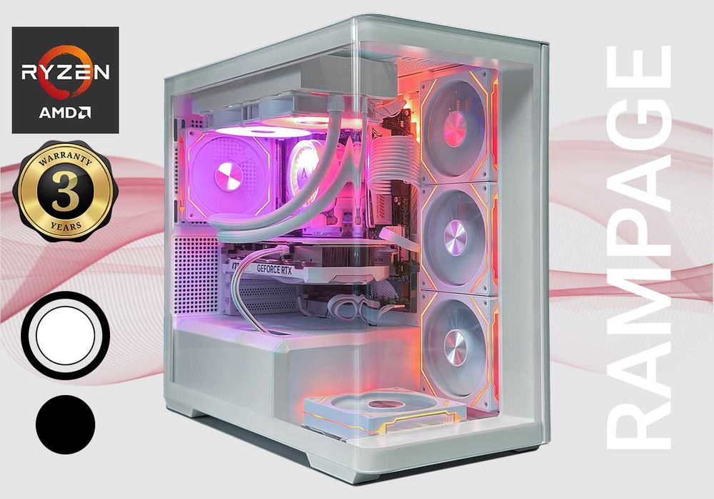 ІГРОВИЙ ПК / AMD Ryzen 7 5700X / 32 GB DDR4 / RTX 5060 8G / SSD 1 TB