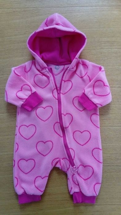 Pajacyk kombinezon polarowy Cubus rozm 62