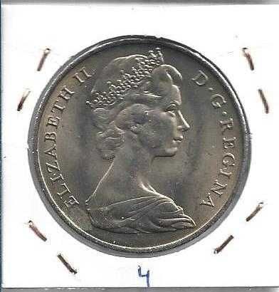 Gibraltar -- - 5 Libras - 1988 - - - "Estátua de Hercules" - - - Moeda