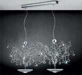 Lampa Eglo Sorges 39043 – LED, kryształ, styl glamour – NOWA!