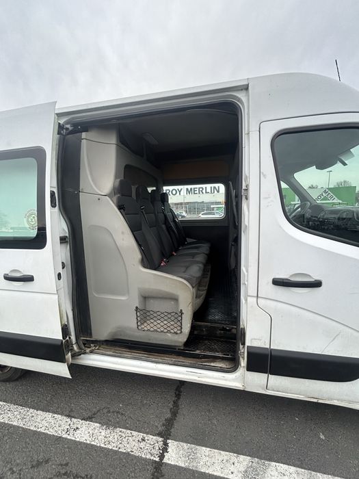 Renault Master Brygadówka 7  osób 2012 r niski przebieg