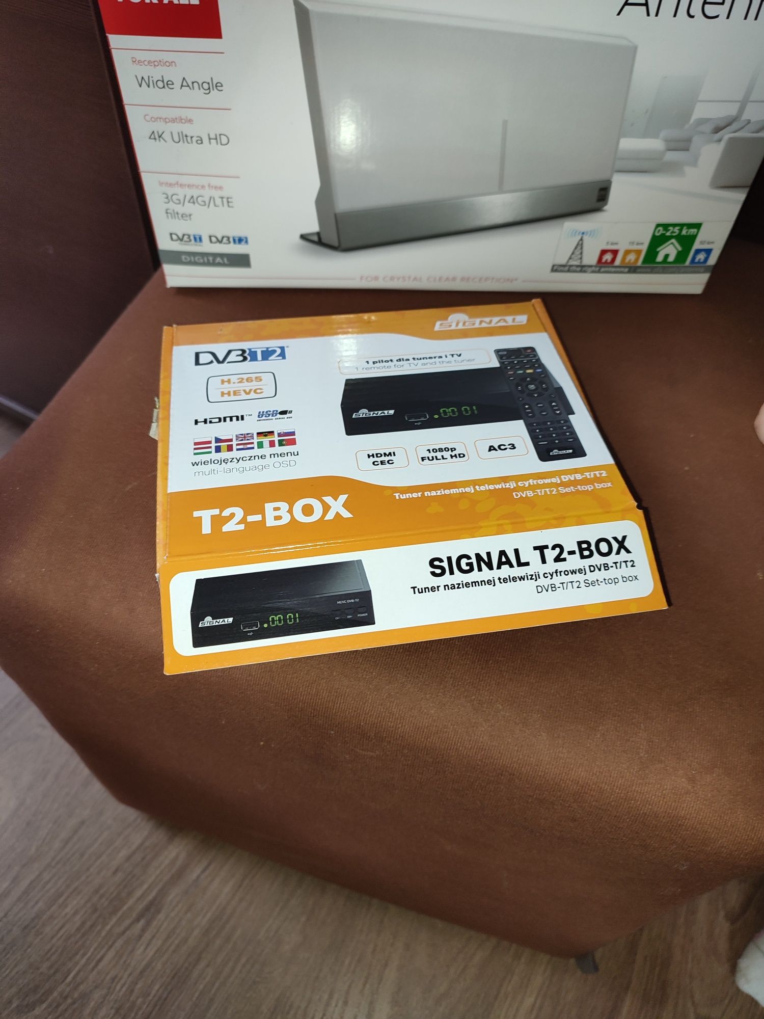 Tuner telewizji cyfrowej NOWY DVB-T