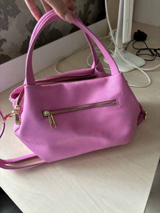 Шкіряна Сумка Зефірка