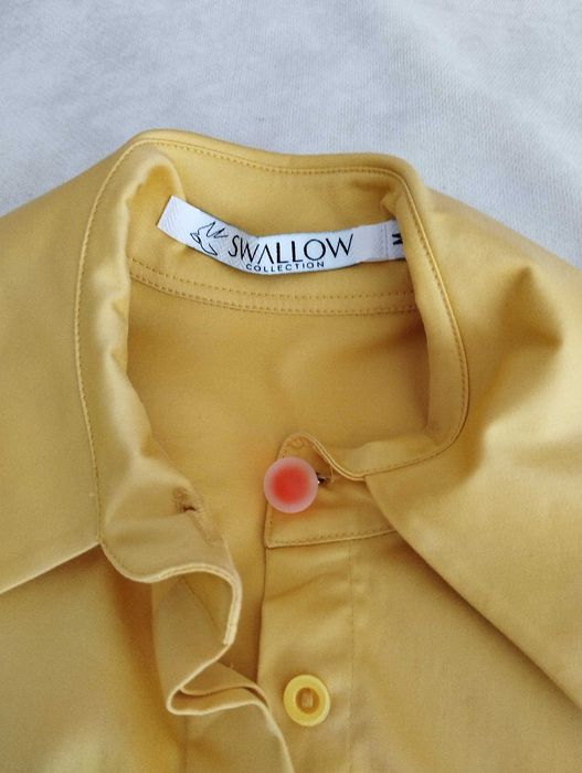 Vestido Swallow amarelo. Tamanho M. Como novo