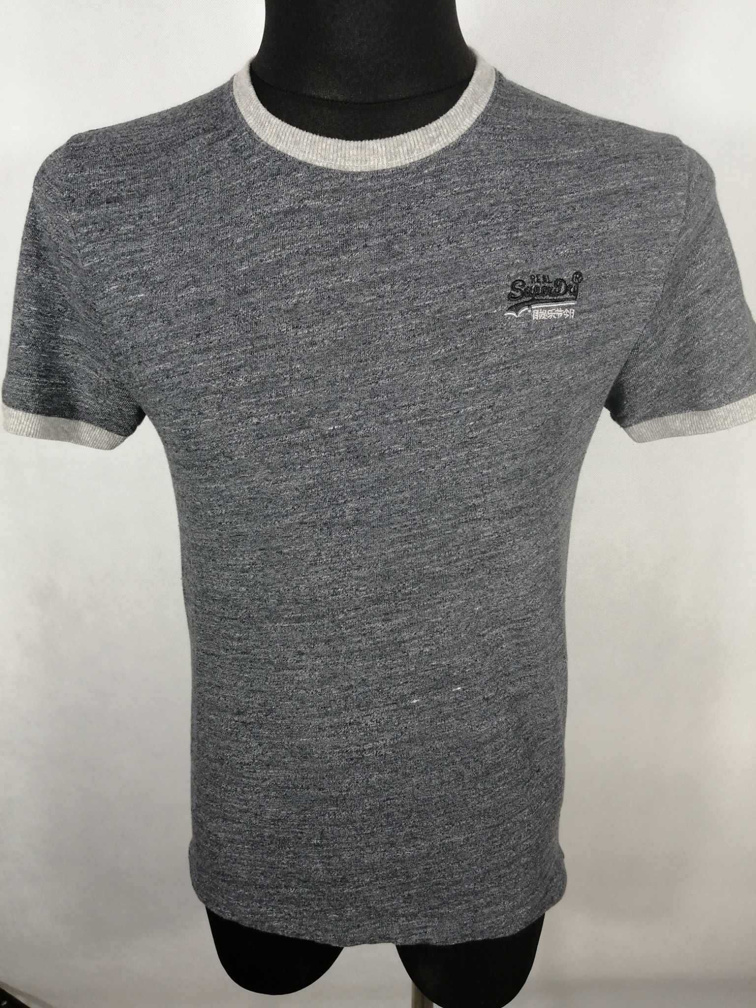 SUPERDRY Vintage Orange Label Koszulka Męska M Oryginalna Super Stan