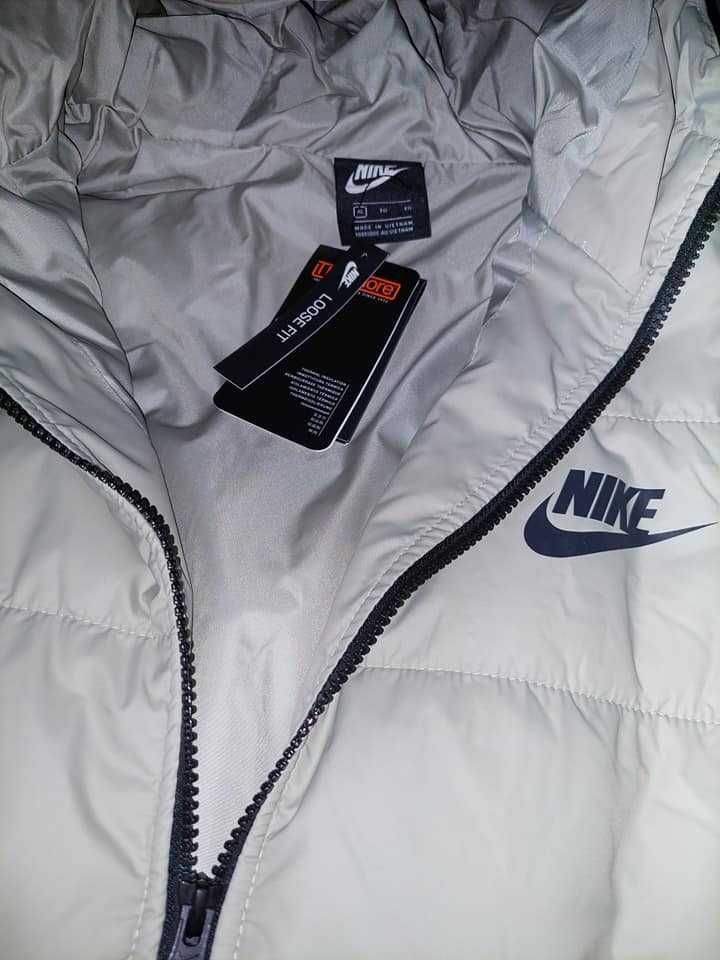 Kurtka damska NIKE Core Syn parka beżowa
