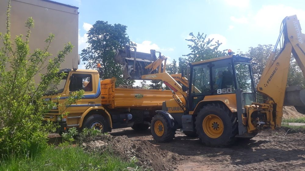 Piasek, Żwir, Kruszywa, Ziemia+Transport, Roboty ziemne.