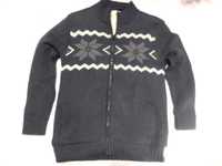 LIVERGY sweter granatowy na kożuszku XL 56-58 Sold!