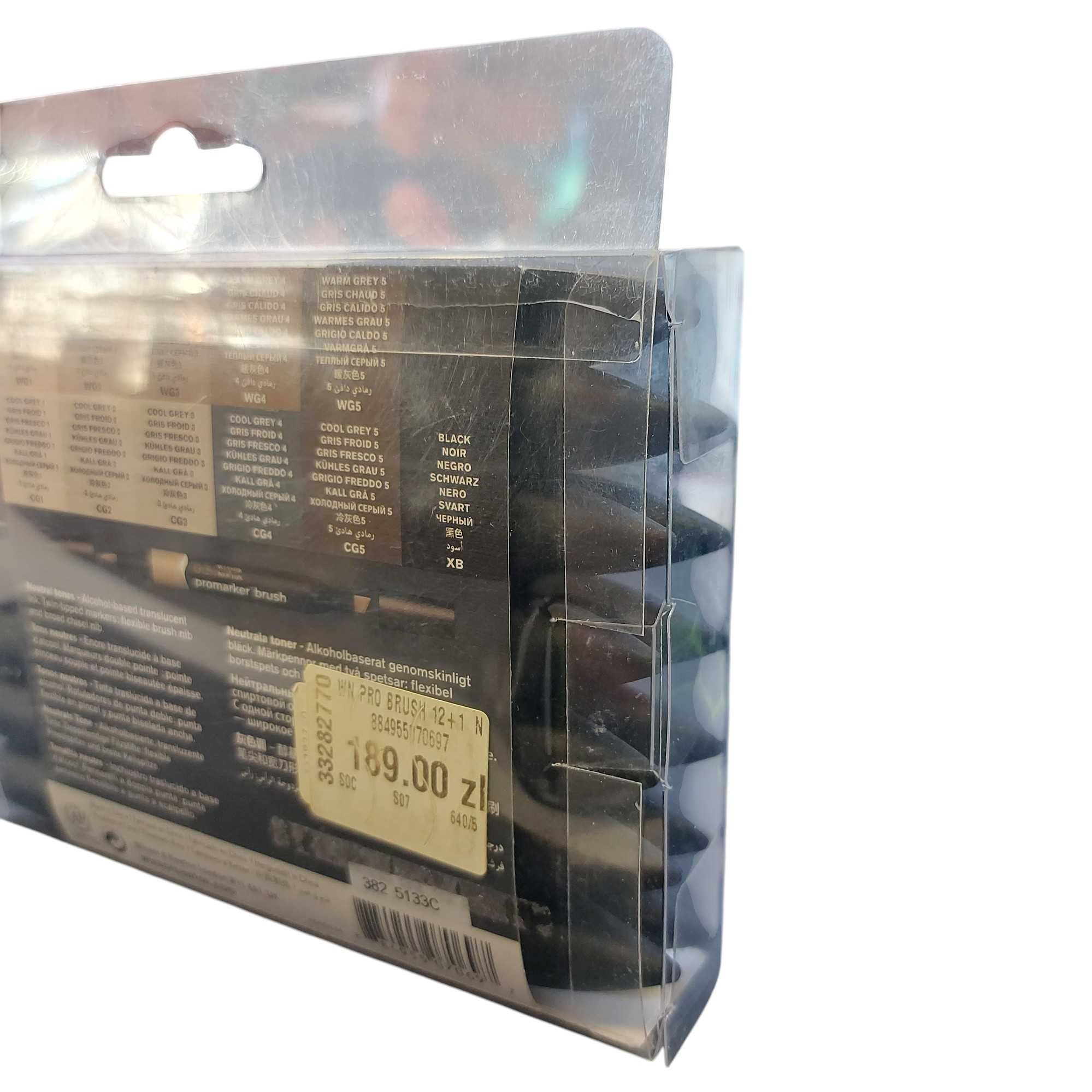Promarker brush neutral tones 12 + 1 set W&N