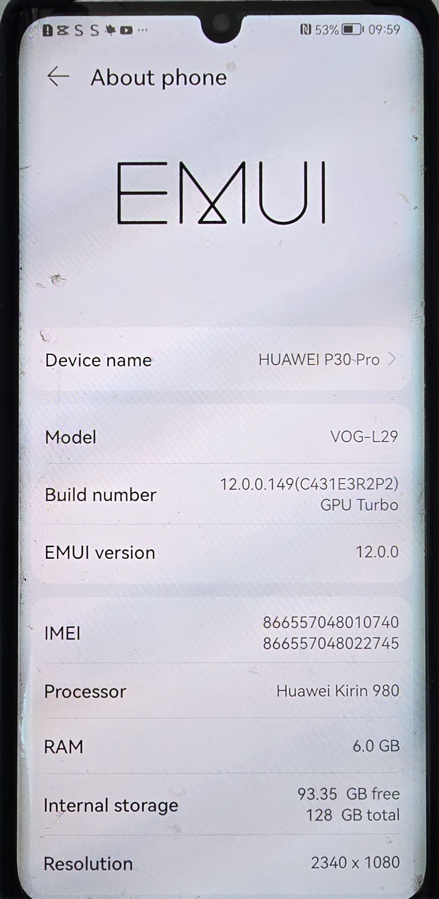 Huawei P30 Pro 128GB