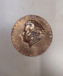 Duży medal plakieta 100 rocznica śmierci Schuberta