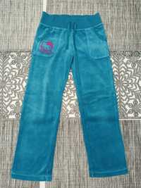 Spodnie dresowe welurowe M&S r.122