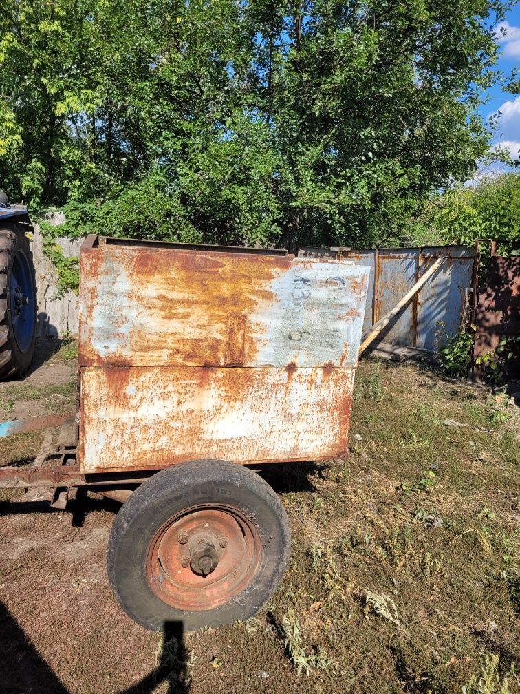 Самодельный прицеп до трактора