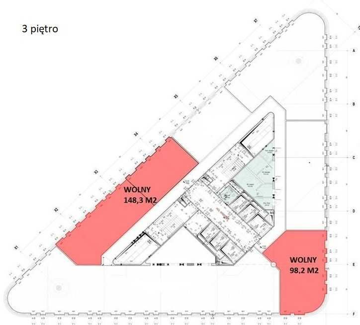 Biuro o powierzchni 100 metrów w nowoczesnym biurowcu DL Tower