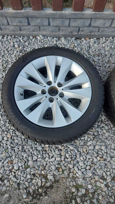 BBS Germany - Felgi 17" - Oryginalne BMW 5x120 - Opony zimowe.