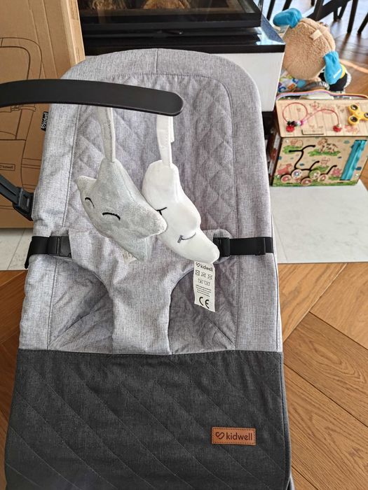 Leżaczek Kidwell Laro Grey/Black