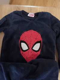 Ciepła piżama polarowa dla chłopca rozmiar 116 Spiderman
