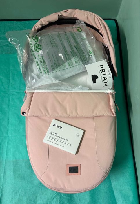 Gondola cybex priam carry cot pech pink