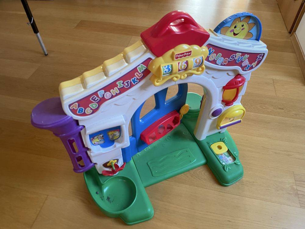 Fisher price learning home - wielki interaktywny domek