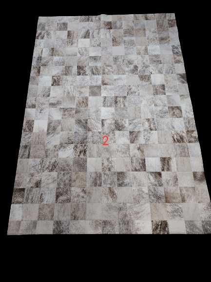 Dywan Patchwork Skóra Bydlęca Naturalna Skóra z Krowy Dywany