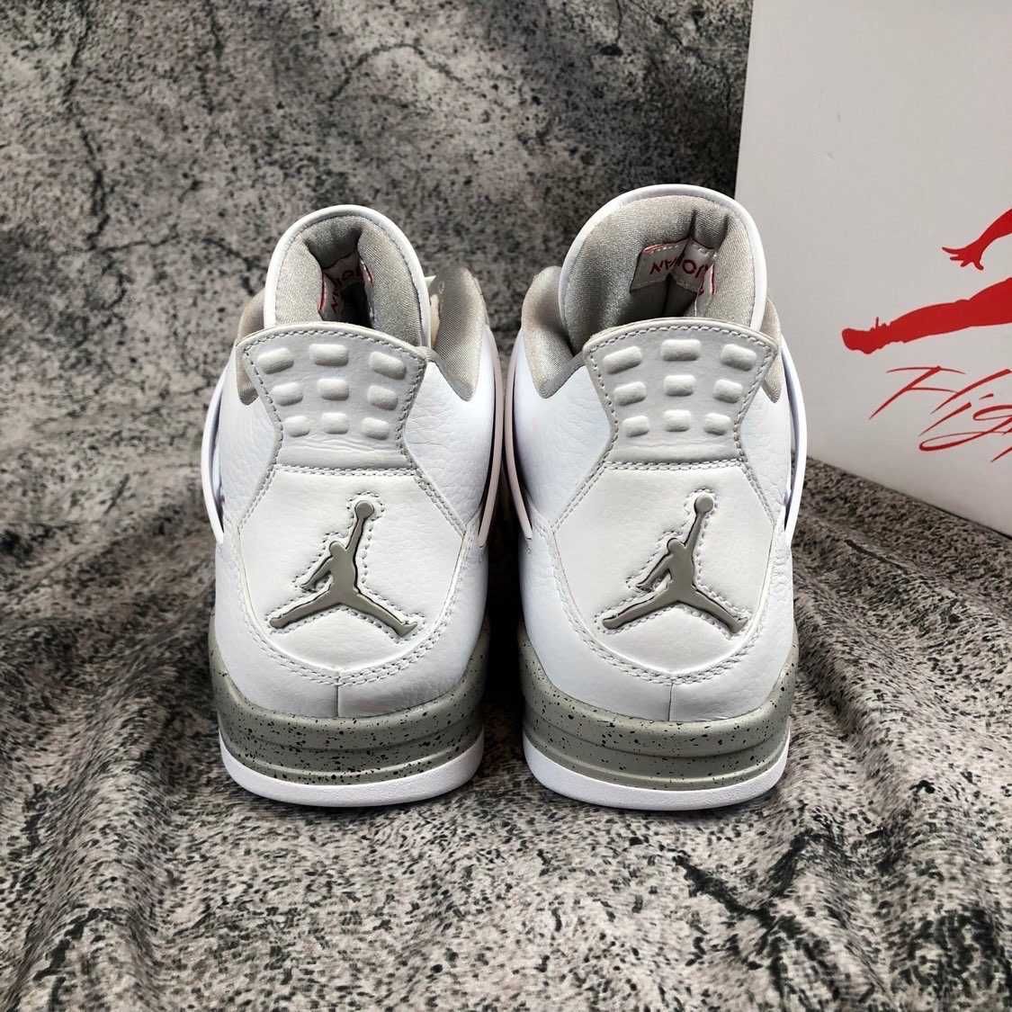 Jordan4Air4RetroWhite OreoUnisexTrampki R.44