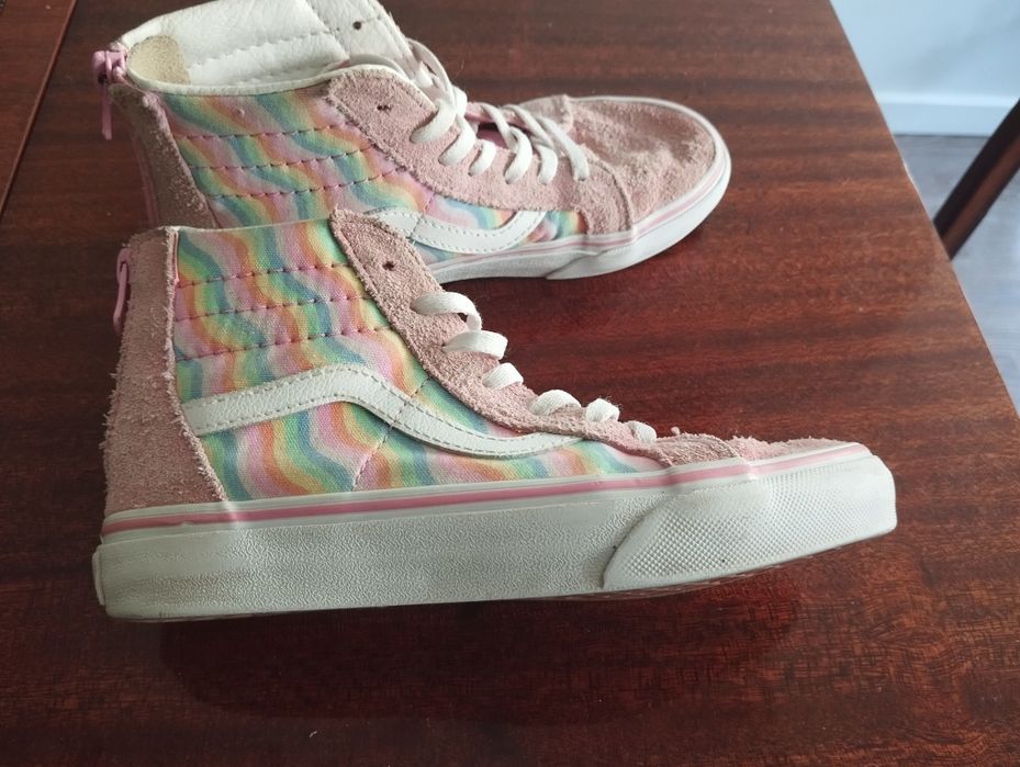 Vans Rosa em Camurça