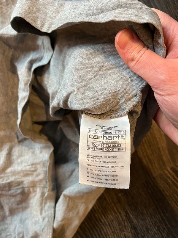 Carhartt t-shirt koszulka z kieszonką